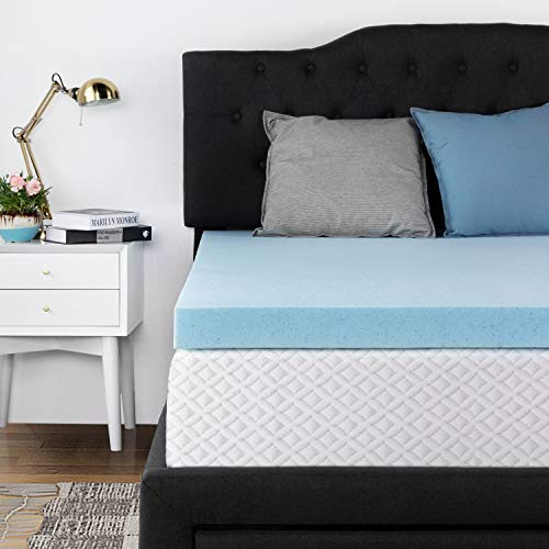 Lauraland 2-Inch Mattress Topper Twin Ventilated Design Foam Topper B07SV5MW13 New