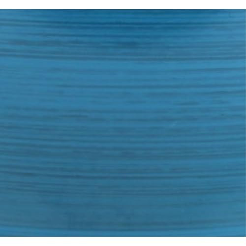 Garden Elements Indoor/Outdoor Glazed Brushed Happy Plastic Planter, 15" 2Pcs New