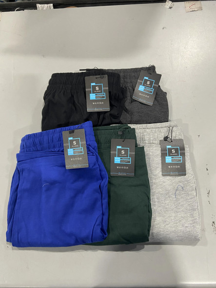 BLUE ICE MEN'S SHORTS 5-PACK, SIZE: S - BLACK/HEATHER GRAY/HUNTER/ROYAL/CHARCOAL New