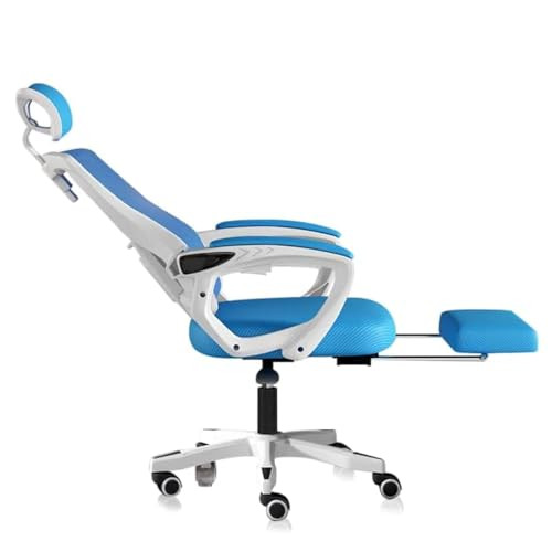 QuDez Ergonomic Office Chair w/Reclining High Back Adjustable Headrest Foot New
