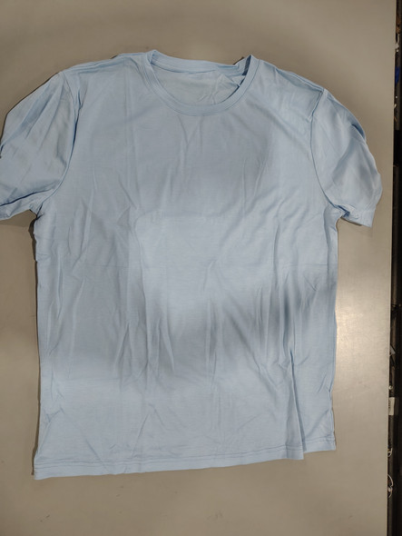GENERIC UNI-SEX T-SHIRT 71% RAYON - SIZE: MEN 2XL WOMEN 2XL - LIGHT BLUE