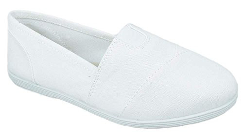 Soda OBJI Women Fashion Flat Slip On Canvas Loafers Gel Foam Insoles, Size 7 New