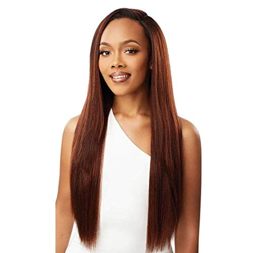 Outre Synthetic Quick Weave Half Wig- SERENITY (1 Jet Black)