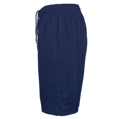 JUMP START MEN'S MESH ATHLETIC PERFORMANCE SHORTS - SIZE: MEN SMALL - NAVY New