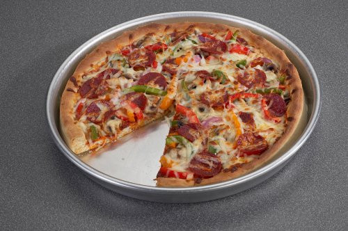 Natalis- Nordic Ware Natural Aluminum Commercial Deep Dish Pizza Pan New