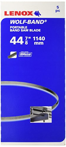 LENOX Tools Band Saw Blades 44-7/8" x 1/2" x .020" 14 TPI 5-Pack 8010738PW145 New