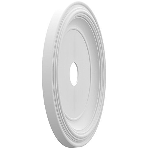Ekena Millwork 22"OD x 3 1/2"ID x 1 1/2"P Traditional Thermoformed Medallion New