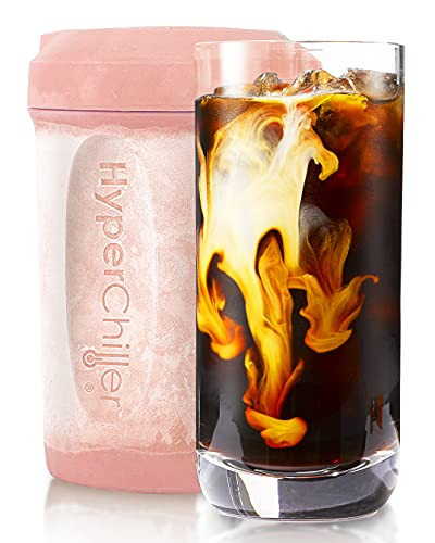 HYPERCHILLER HC2RG PATENTED ICED BEVERAGE COOLER, 12.5 OZ, - ROSE GOLD