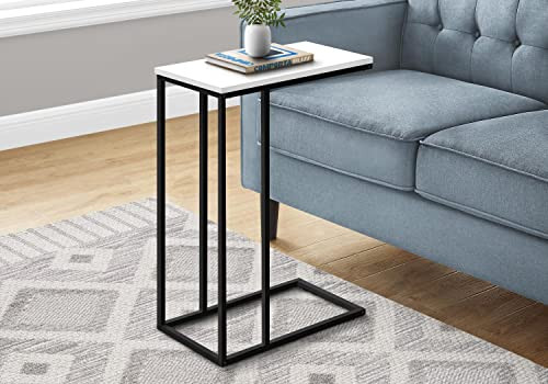 Monarch Specialties I 3760 Accent Table - White/Black New