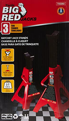 Pro-LifT T-9635 Grey High Lift Jack Stand 3.5 Ton Capacity - X00356H2WB New