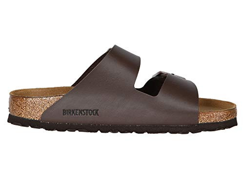0051701 Birkenstock Unisex Arizona Sandal,Dark Brown18335, Size 41
