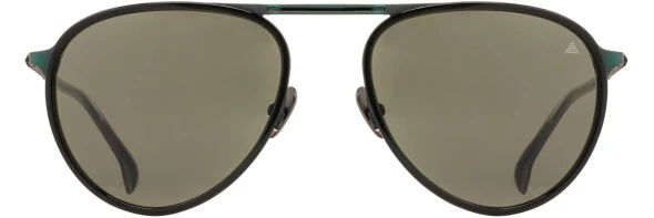 STATE OPTICAL CO LEAVITT SUNGLASSES- MEDIUM 57-20, 145- 48 - BLACK QUARTZ HUNTER