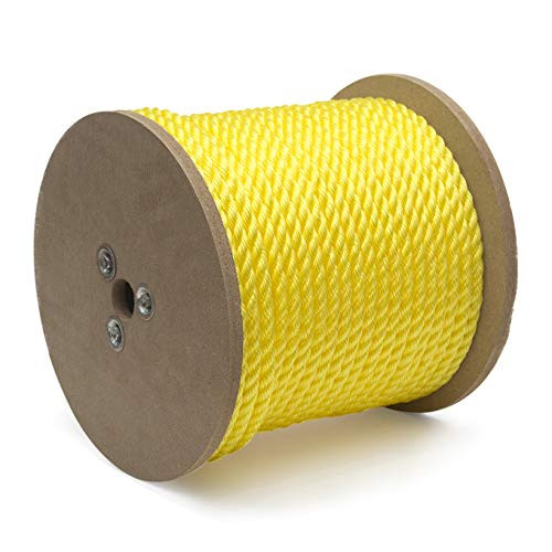 3/4"x400' YEL Twist Rope New