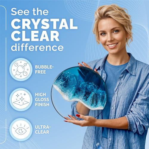 CRAFTRS.com 16L Crystal Clear Epoxy Resin, Food Safe & UV Resistant - NEW New