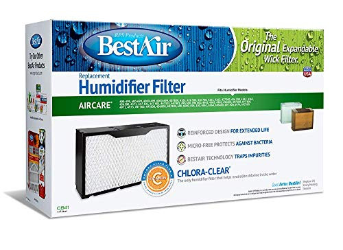 BestAir CB41 Humidifier Replacement Paper Wick Filter, 17" x 10" x 5" - 1041 New