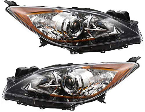 Evan Fischer Headlight Mazda 3 2010-2013 Halogen Without bulb 3Sport New
