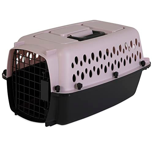 Petmate Fashion Vari Kennel 19", Dogs Up to 10lbs 19.1" x 12.6" x 10" - Gray New