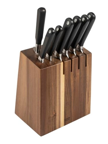 KUHN RIKON CULINARY KNIFE BLOCK SET - ACACIA