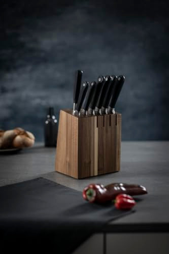 KUHN RIKON CULINARY KNIFE BLOCK SET - ACACIA