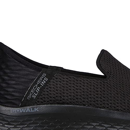 124963NA SKECHERS WOMEN'S SLIP-INS GO WALK FLEX RELISH NARROW SIZE 9.5 BLK New