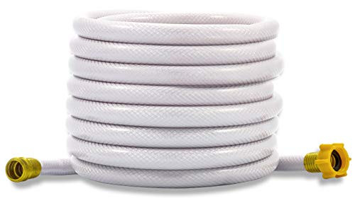Camco 75ft TastePURE Drinking Water Hose with Sky Blue Accessories (22803) New