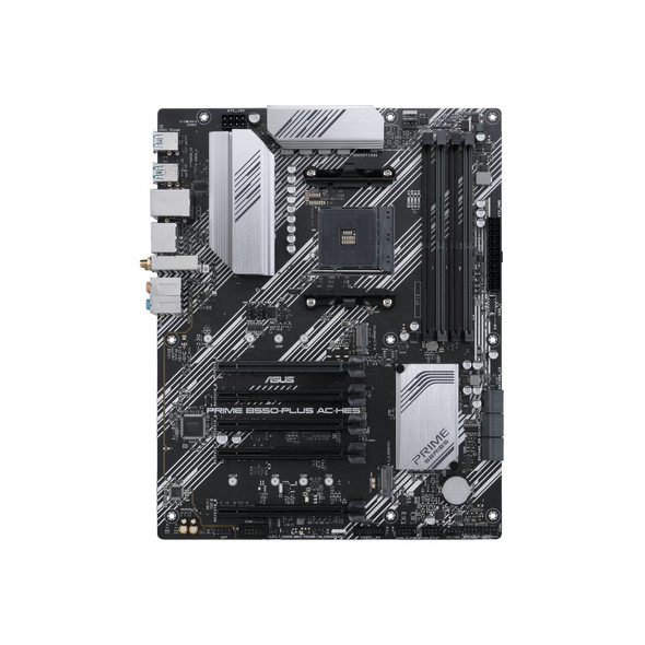 ASUS Prime B550-PLUS AC-HES AMD AM4 (3rd Gen Ryzen) ATX DDR4 Motherboard