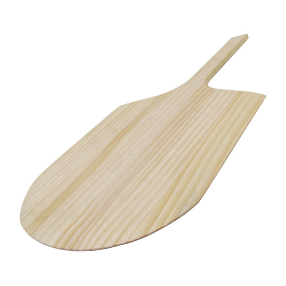 WINCO WOOD PIZZA PEEL, 14" X 12" - LIGHT BROWN