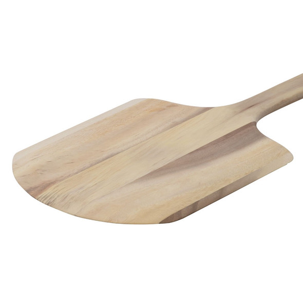 WINCO WOOD PIZZA PEEL, 14" X 12" - LIGHT BROWN