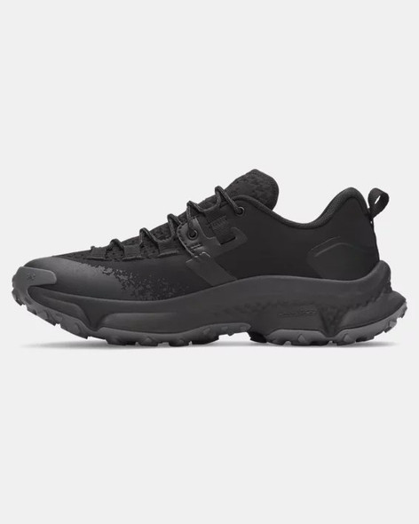 UNDER ARMOUR 6000768 UA EXPANSE LOW WATERPROOF SNEAKER - SIZE: MEN 10 - BLACK