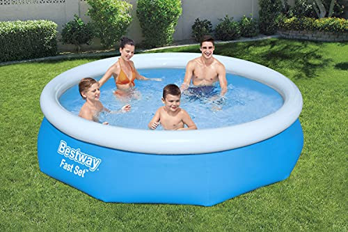 Bestway Fast Set Round Inflatable Above Ground Water Pool 3,800L B07FKJHNZX