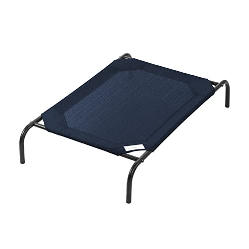 Coolaroo Original Elevated Dog Bed Breathable Off-The-Ground Pet Bed - Navy Blue New
