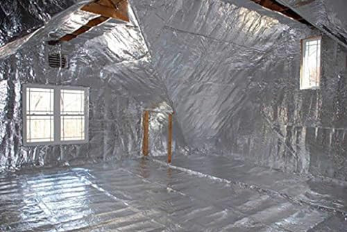 1000 sqft Diamond Radiant Barrier Solar Attic Foil Reflective Insulation by AES New