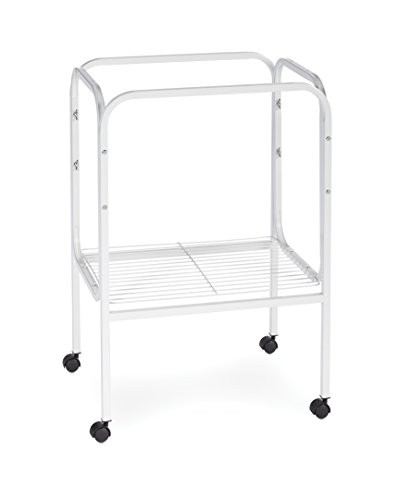 Prevue Pet Products Bird Cage Stand with Shelf B0140NMOF6 - White New