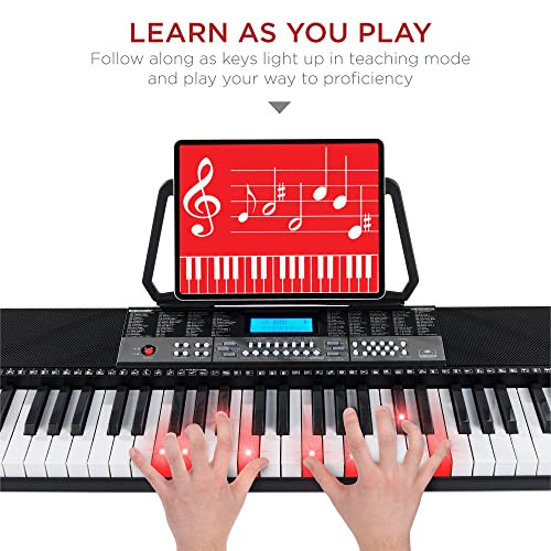 Best Choice Products 54-Key Electronic Keyboard Piano Portable Beginner Electric New
