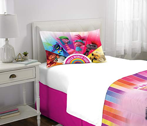 Franco Manufacturing Trolls World Tour 2 Piece Comforter Set Twin/Full New