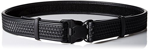 B00421WJ98 BLACKHAWK Black Reinforced 2" Basketweave Duty Belt - Xlarge New