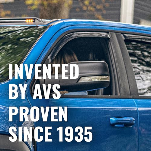 Auto Ventshade [AVS] Low Profile Rain Guards For 2015 - 2025 Ford F-150 New