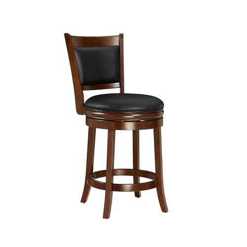 Ball & Cast Swivel Counter Height Barstool 24 Inch Seat Height Set of 1 New