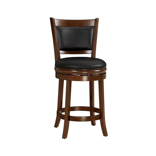 Ball & Cast Swivel Counter Height Barstool 24 Inch Seat Height Set of 1 New