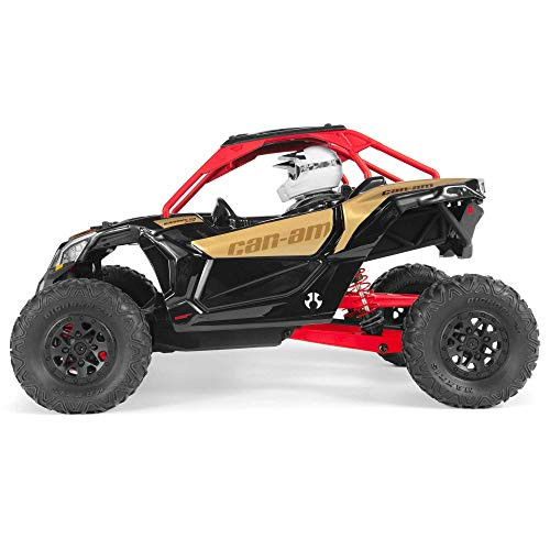 Axial Yeti Jr. Can-Am Maverick X3 RC Rock Racer 4WD Brushed AXI90069 - Red, Gold New
