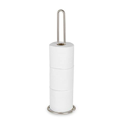 Spectrum Diversified Euro Toilet Tissue Paper Holder Toilet Roll Holder - Nickel New