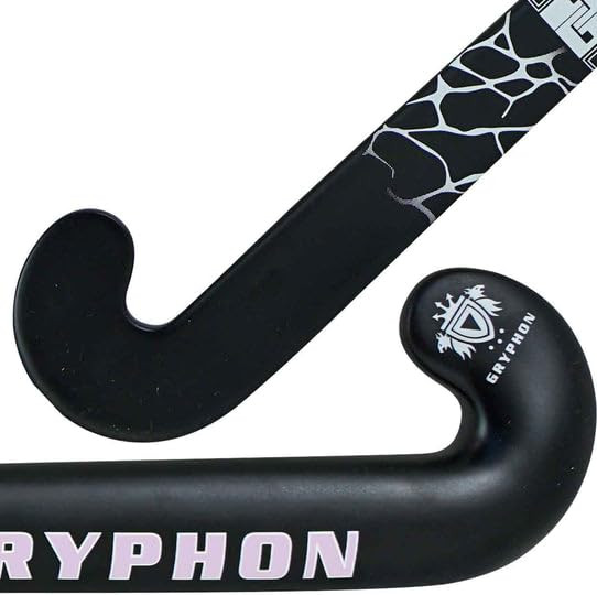 GRYPHON Outdoor Composite Field Hockey Stick - Flow, Black New