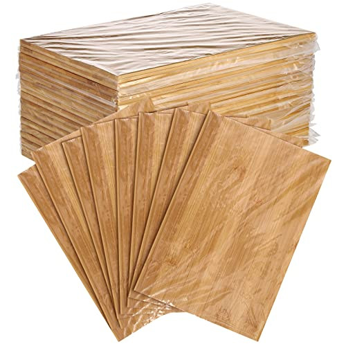 18 Pcs Wood Cutting Board Bulk Kitchen Chopping Boards Large Serving Board New