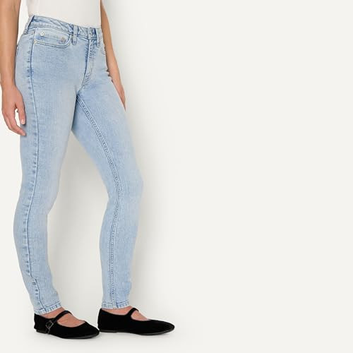 AEWM16027M25 Amazon Essentials Women's High Stretch Mid Rise Skinny Jean New