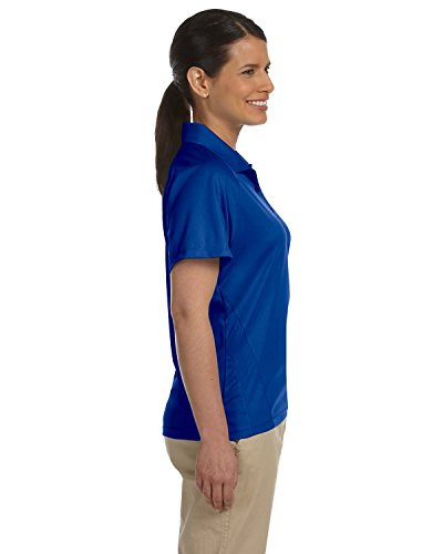 M374W Harriton 3.8 oz. Polytech Mesh Insert Polo True Royal 2XL