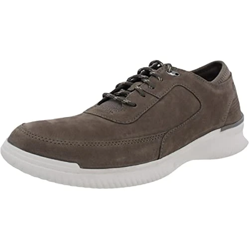 Clarks Men's Donaway Lace Oxford, Stone Nubuck, Size 10 New