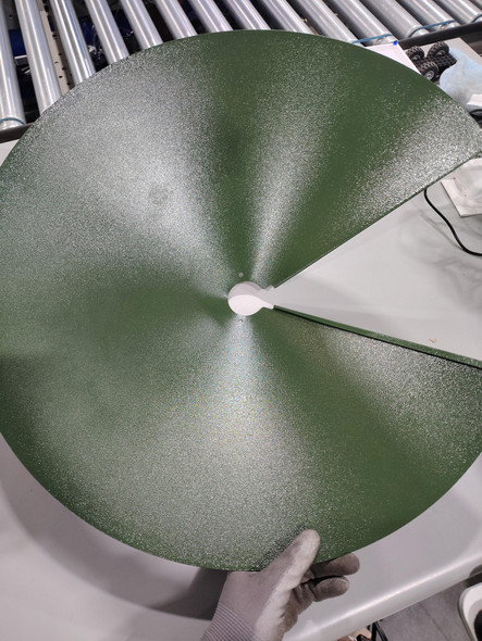 IPRIMIO DELUXE 18" WRAP AROUND SQUIRREL BAFFLE, FITS POLES .5" - 1.5" - GREEN