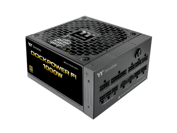 Thermaltake Dockpower FI 1000W; ATX 3.1; Native PCIe 5.1 12V-2X6; Modular;