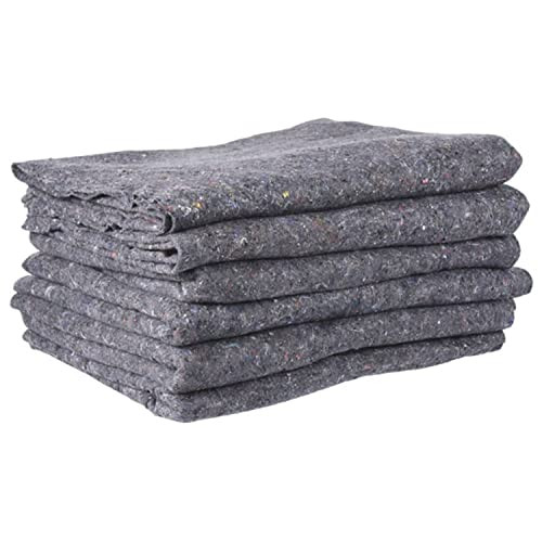 US Cargo Control Skin Moving Blankets 80"x72" Recycled Cotton 6 Pack B0048F36OK New