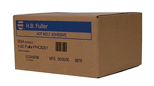 H.B. Fuller Hot Melt Adhesive Pellets PHC8201 | High Hot Tack Glue W/Fast Set New